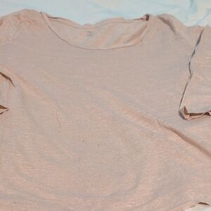 LOFT Light Pink Knit Top